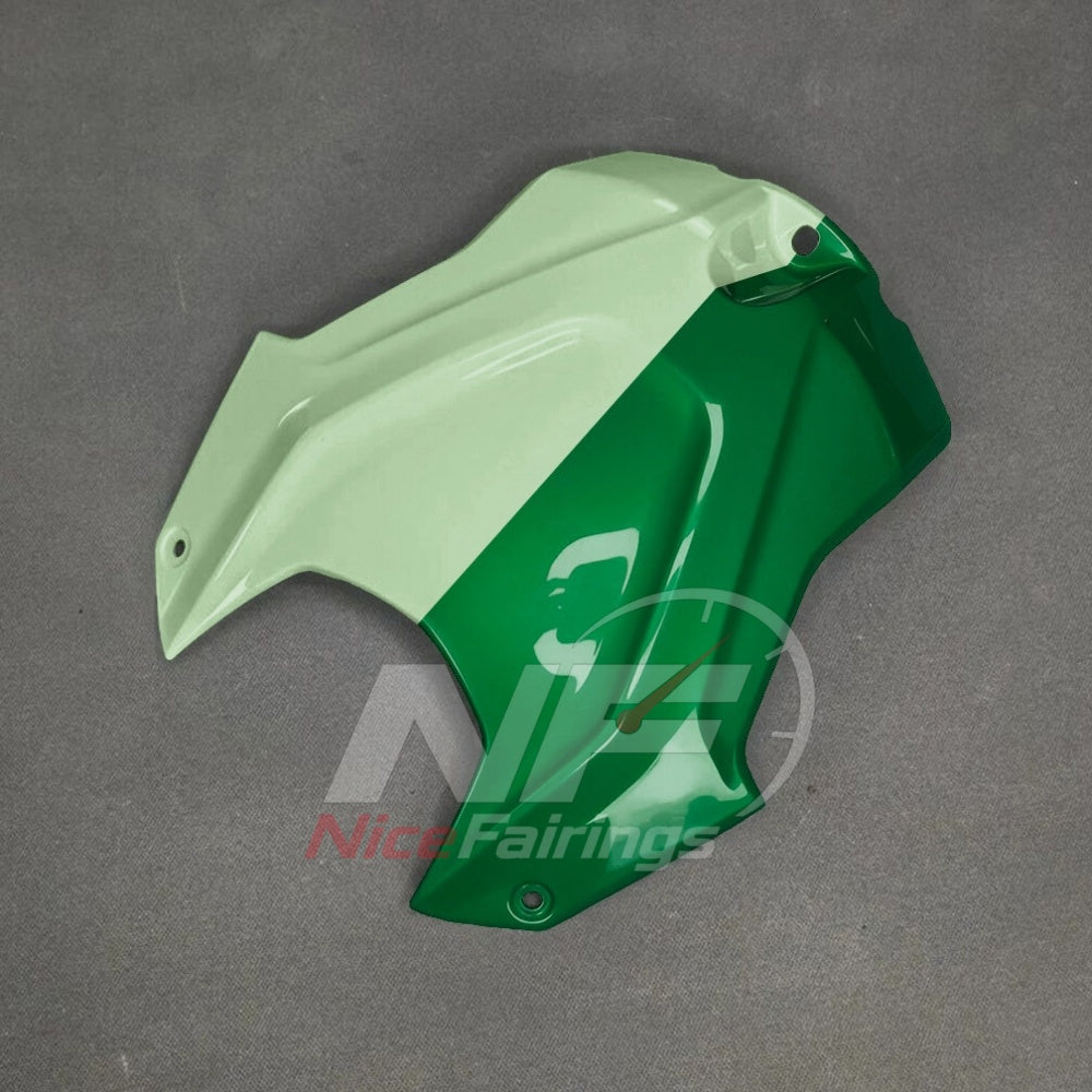 For BMW S1000RR 2025-2026 Green Black Motorcycle Fairing Kit with Aftermarket Body Panels | NiceFairings - side angle image