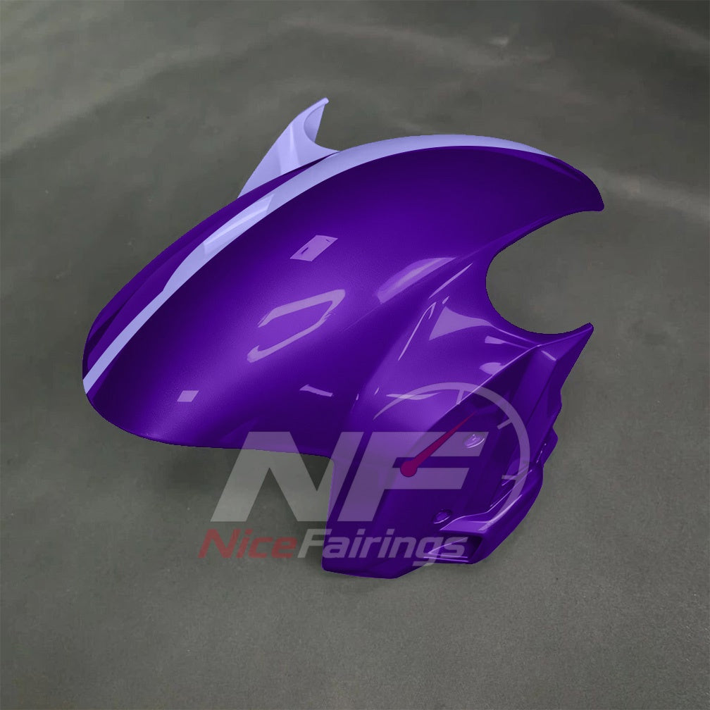 For BMW S1000RR 2025-2026 Blue Black ABS Fairing Kit with Painted Bodywork and Replacement Panels | NiceFairings - side angle image