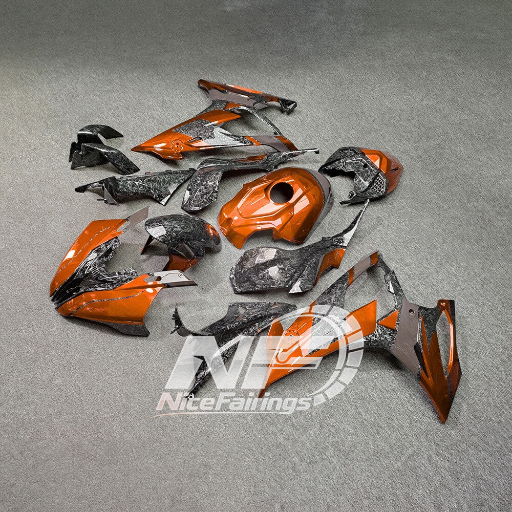 For BMW S1000RR 2019-2022 M Motorsport Elite Edition Motorcycle Fairing Kit, Aftermarket ABS Body Panels | NiceFairings - side angle image
