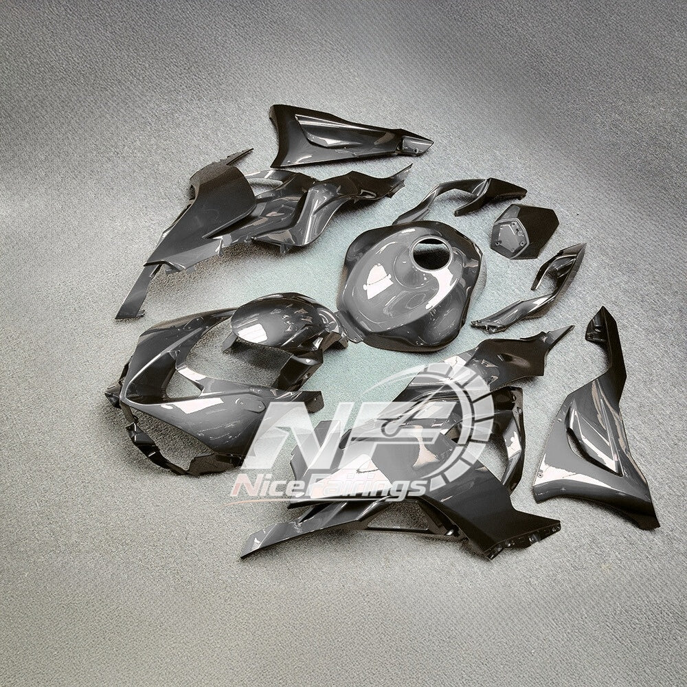 For Kawasaki ZX6R 636 2024-2025 Painted Motorcycle Bodywork Custom Graphics Tank Cover | NiceFairings - side angle image