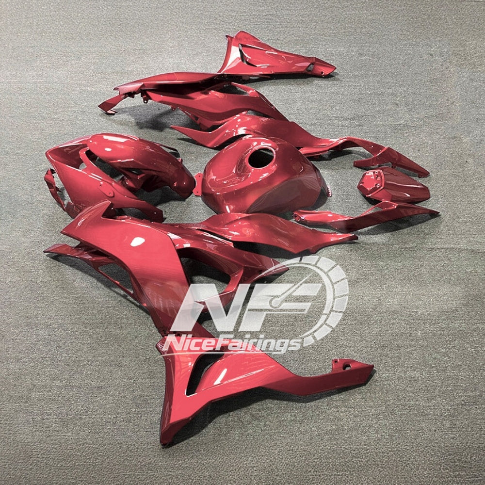 For Kawasaki Ninja ZX6R 636 2024-2025 Sportbike Plastics Street Bodywork Tank Cover | NiceFairings - side angle image