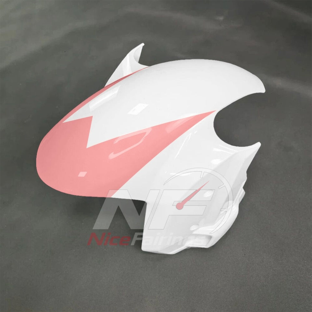 For BMW S1000RR 2025-2026 Red Black ABS Fairing Kit with Painted Bodywork and Replacement Panels | NiceFairings - side angle image