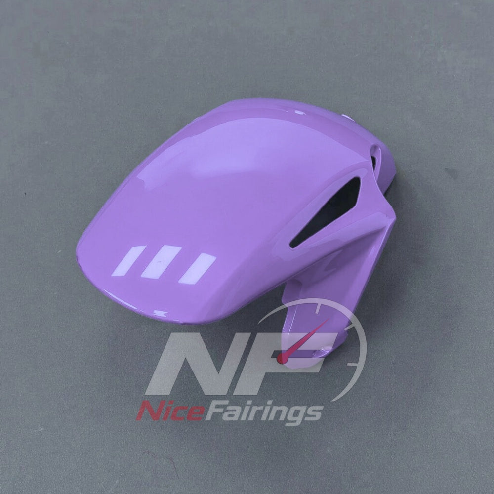 For Honda CBR1000RR-R SP 2024-2026 Purple Black Sportbike Fairing Set with Custom Painted Plastics | NiceFairings - rear angle image