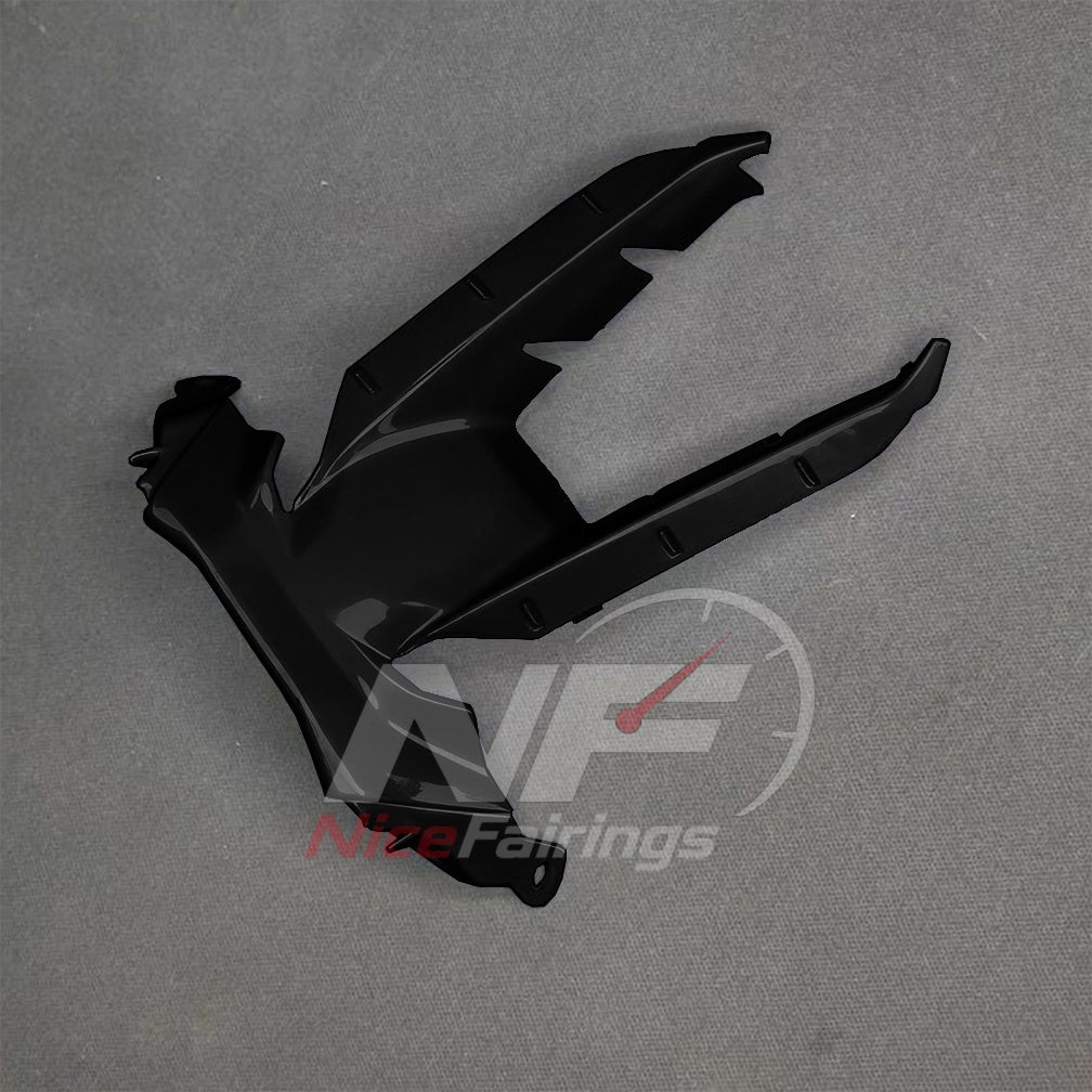 For BMW S1000RR 2025-2026 Orange Black Motorcycle Fairing Kit with Aftermarket Body Panels | NiceFairings - side angle image