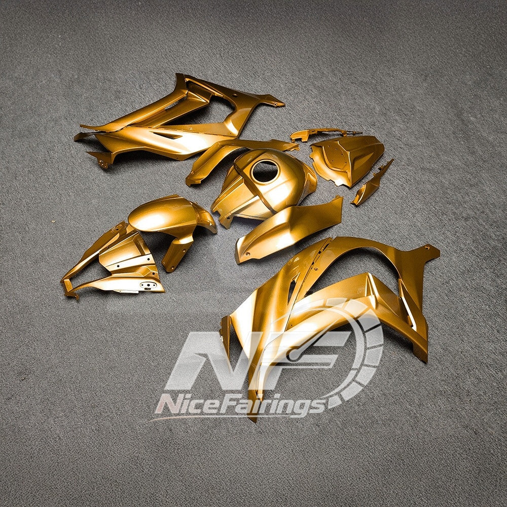 For Ninja ZX10R 2011-2015 Aftermarket Fairing Body Kit | NiceFairings - side angle image