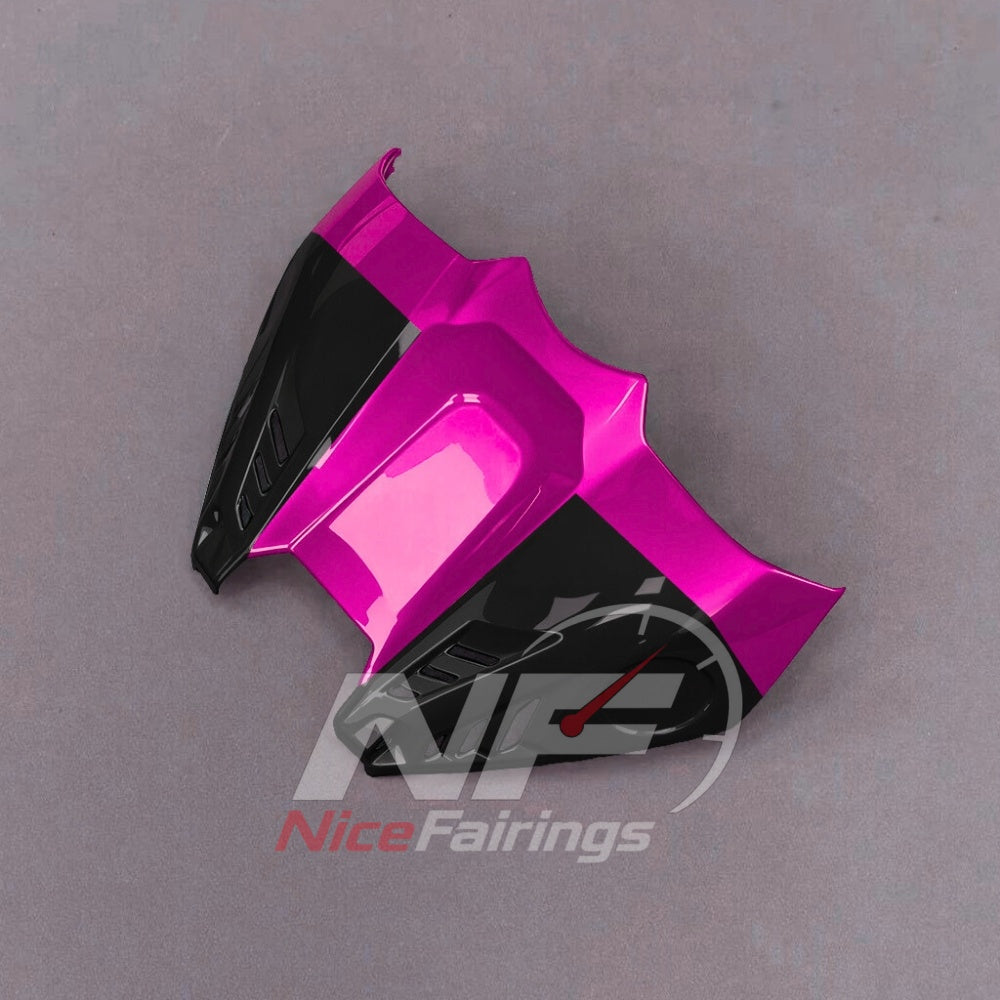 For Honda CBR1000RR-R 2024-2026 Pink Black ABS Body Kit with Street and Track Fairing Panels | NiceFairings - side angle image