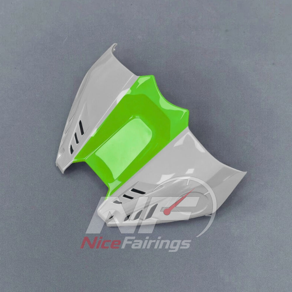 For Honda CBR1000RR-R SP 2024-2026 Green Black Sportbike Fairing Set with Custom Painted Plastics | NiceFairings - side angle image