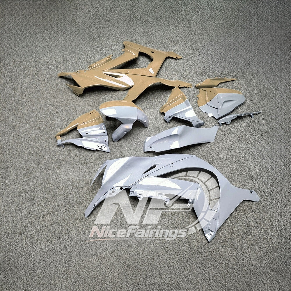 KAWASAKI Ninja ZX10R 2011-2015 Injection Molded Fairings Set | NiceFairings - rear angle image