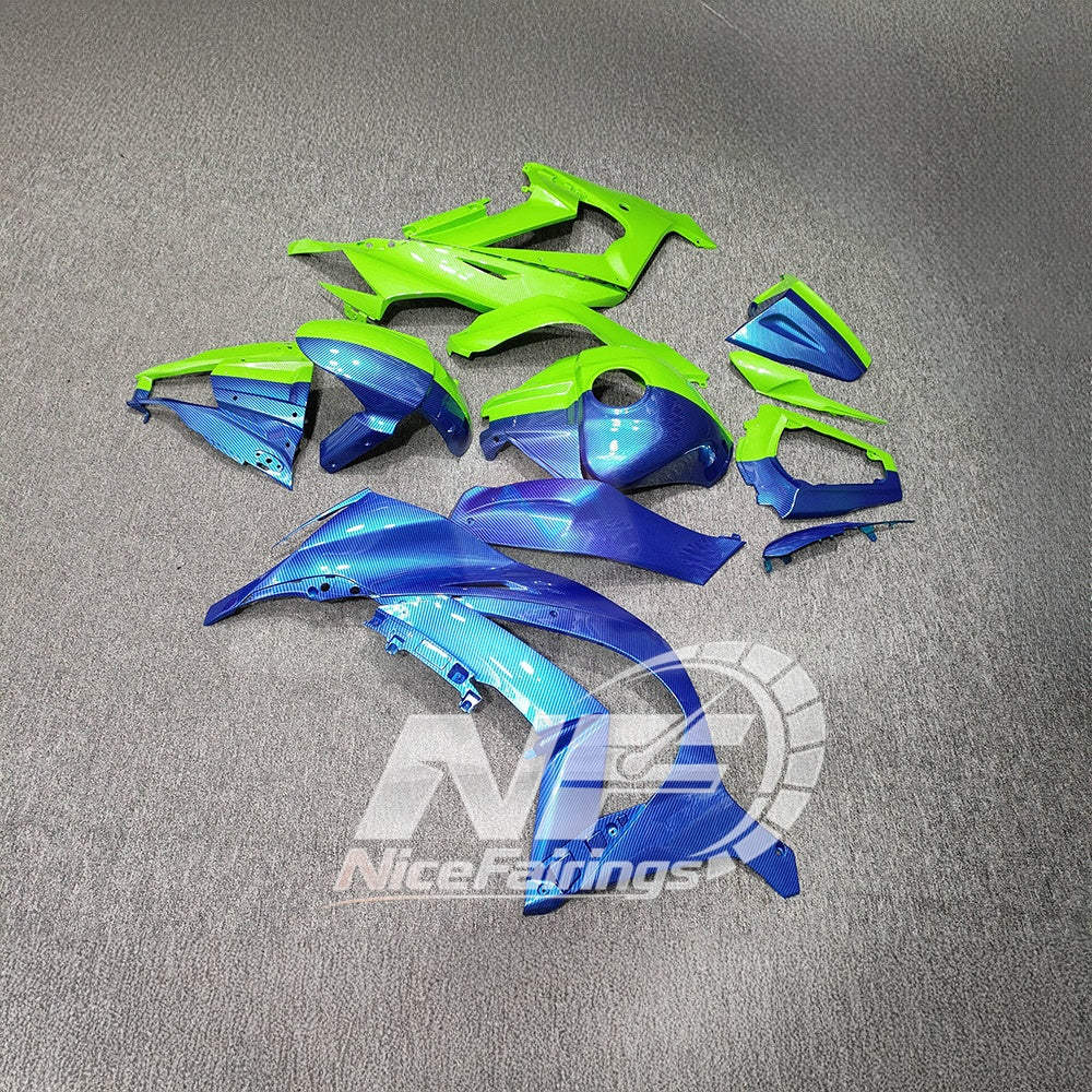 For Ninja ZX10R 2011-2015 Aftermarket Fairing Body Kit | NiceFairings - rear angle image
