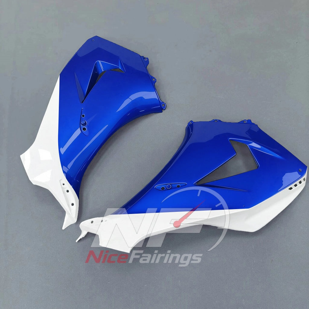 For Honda CBR1000RR-R 2024-2026 Blue Black Painted ABS Fairings with Complete Replacement Bodywork | NiceFairings - rear angle image