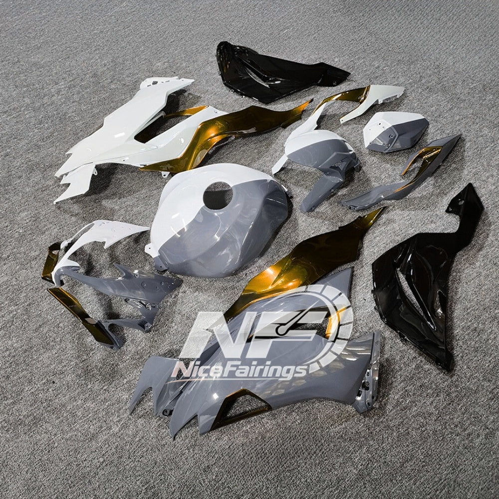 ZX6R 636 2019-2023 Painted Motorcycle Bodywork Custom Graphics Tank Cover | NiceFairings - rear angle image