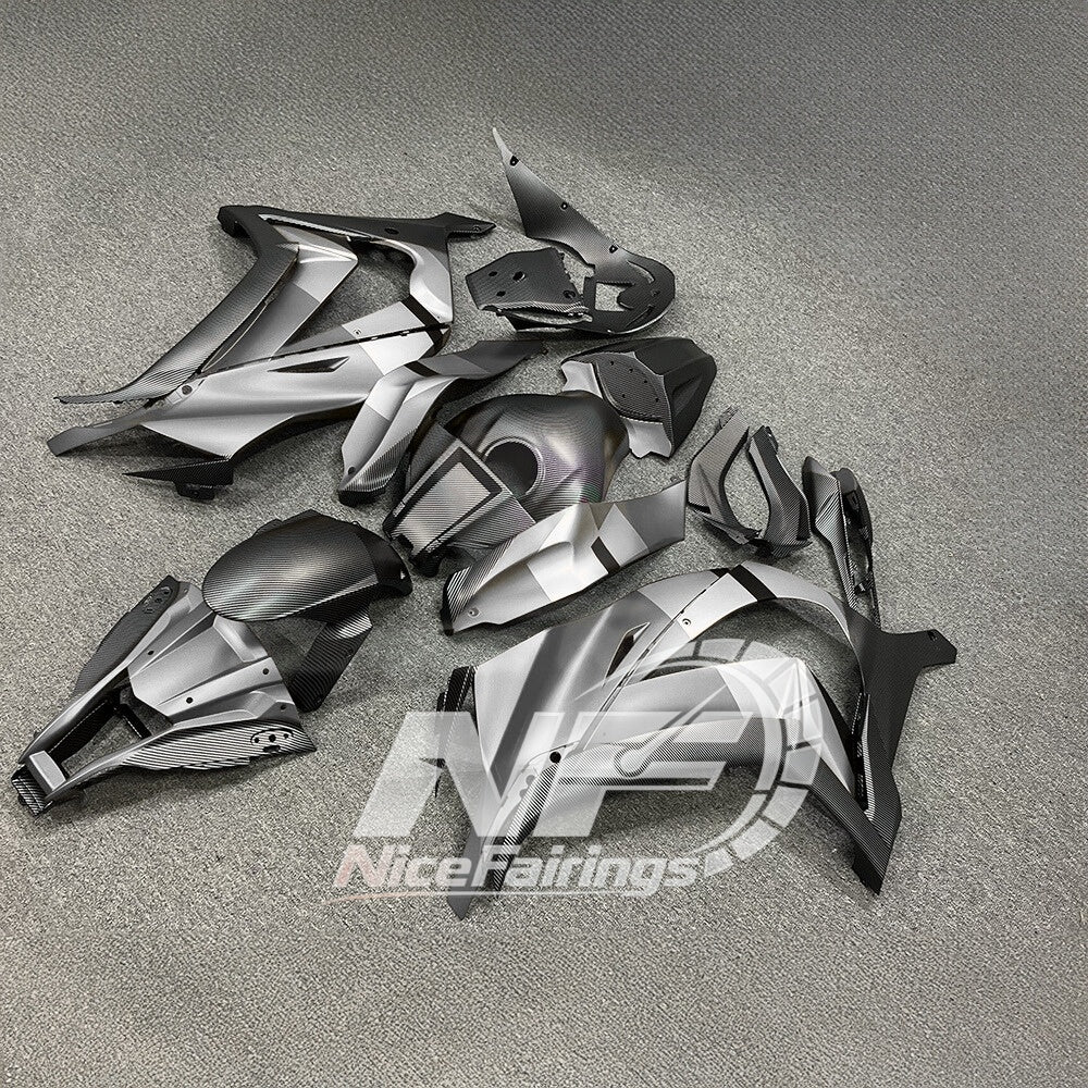 For KAWASAKI Ninja ZX10R 2011-2015 Custom Painted ABS Fairing Kit | NiceFairings - rear angle image