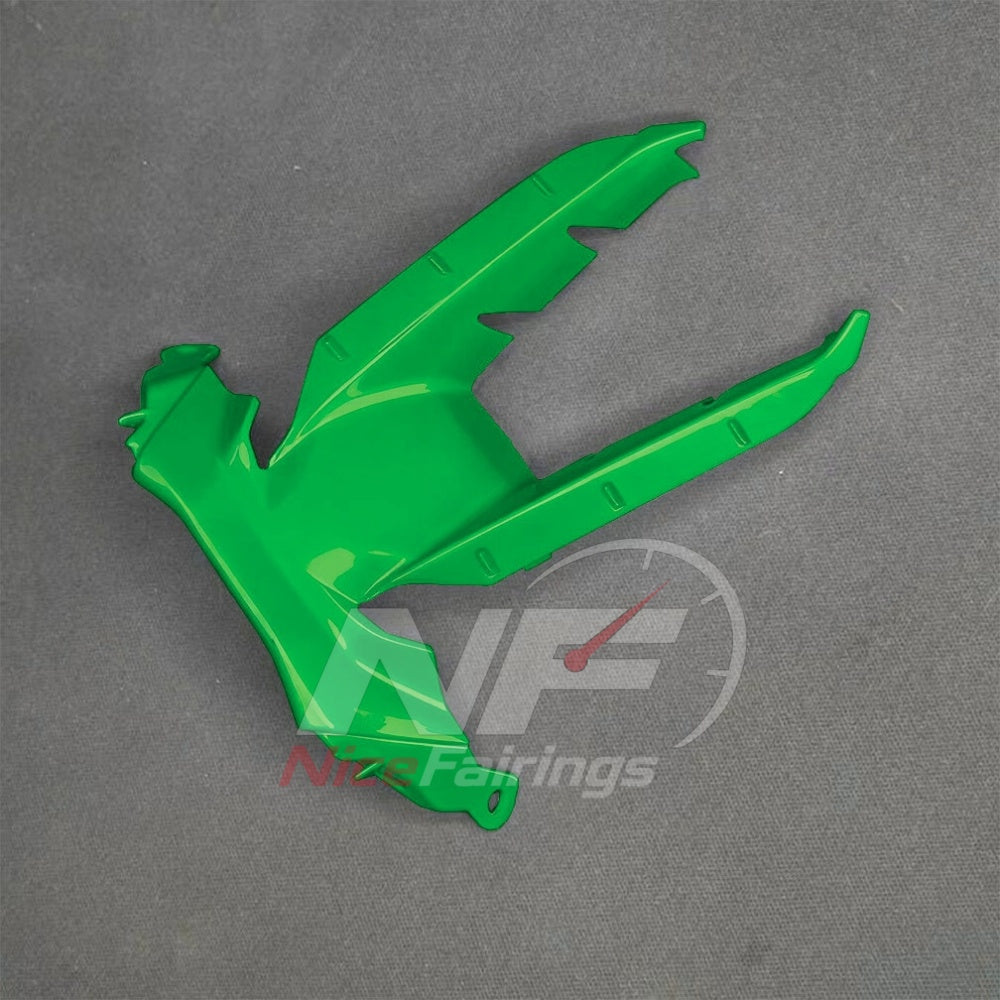 For BMW S1000RR 2025-2026 Green Black Motorcycle Fairing Kit with Aftermarket Body Panels | NiceFairings - rear angle image