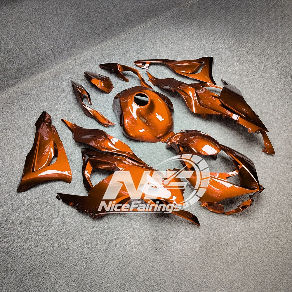For Kawasaki ZX6R 636 Custom Painted ABS Body Kit Race Replica Tank Cover | NiceFairings - rear angle image