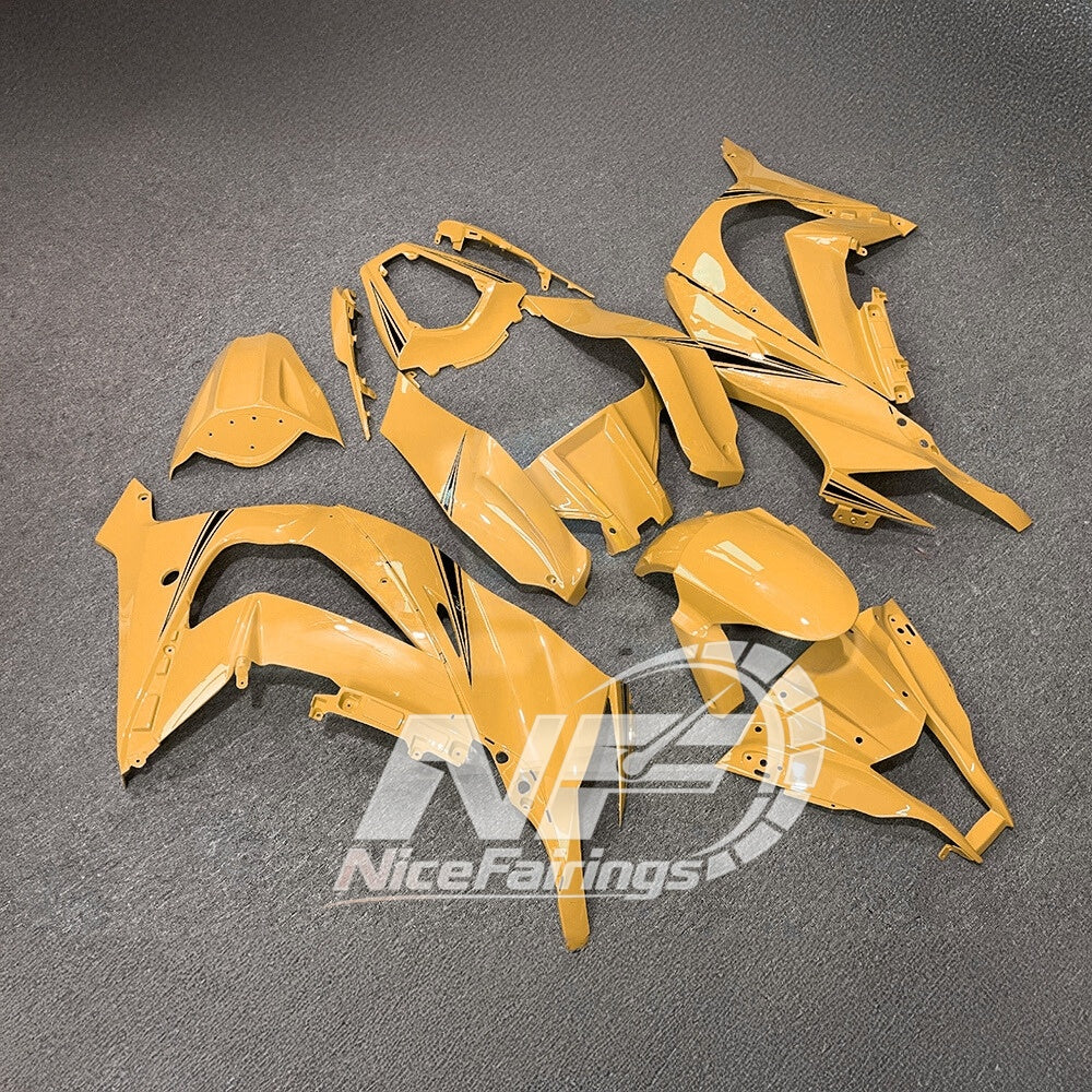 KAWASAKI ZX10R 2011-2015 Race Style Fairing Plastics | NiceFairings - rear angle image