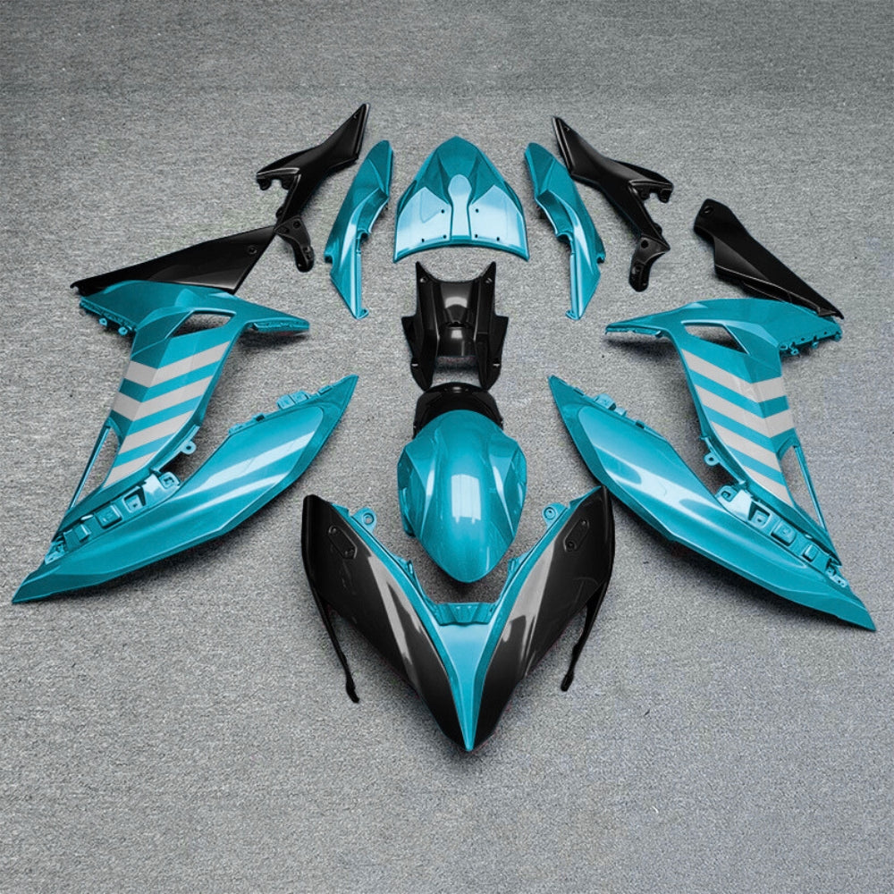 KAWASAKI Ninja 650 ER-6F Full Fairing Kit Style 37 | NiceFairings - rear angle image