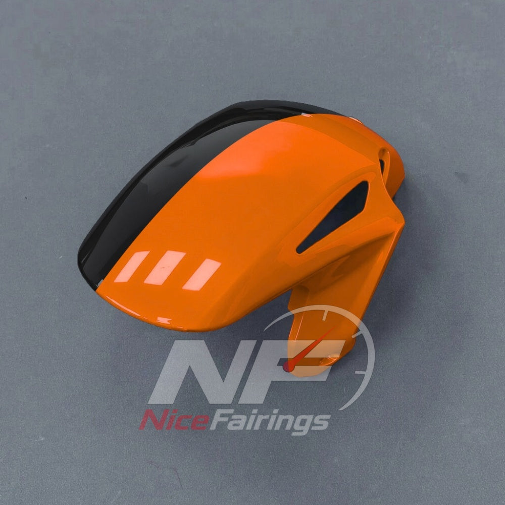 For Honda CBR1000RR-R SP 2024-2026 Orange Black ABS Fairing Kit with Painted Bodywork and Replacement Panels | NiceFairings - rear angle image