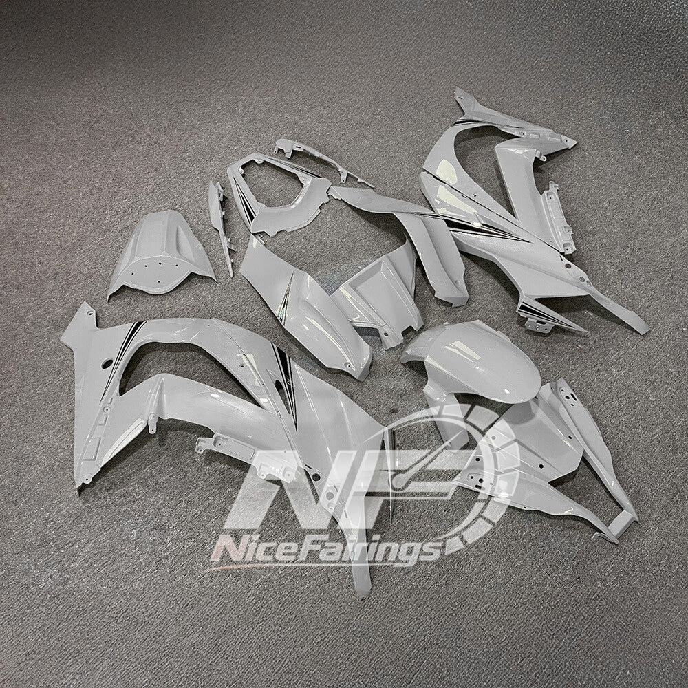 For KAWASAKI ZX10R 2011-2015 Custom Sportbike Fairings | NiceFairings - rear angle image