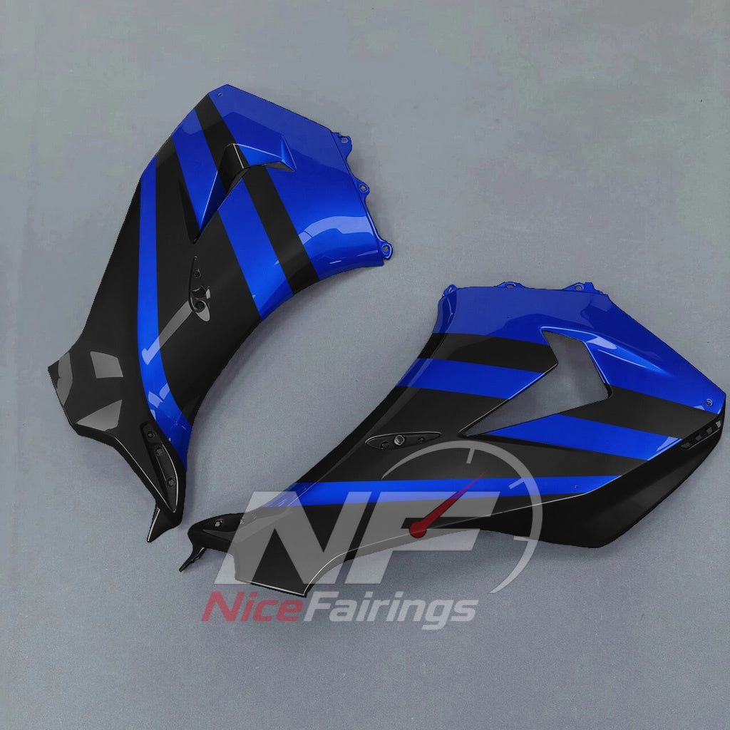 For Honda CBR1000RR-R SP 2024-2026 Blue Black Motorcycle Fairing Kit with Aftermarket Body Panels | NiceFairings - rear angle image