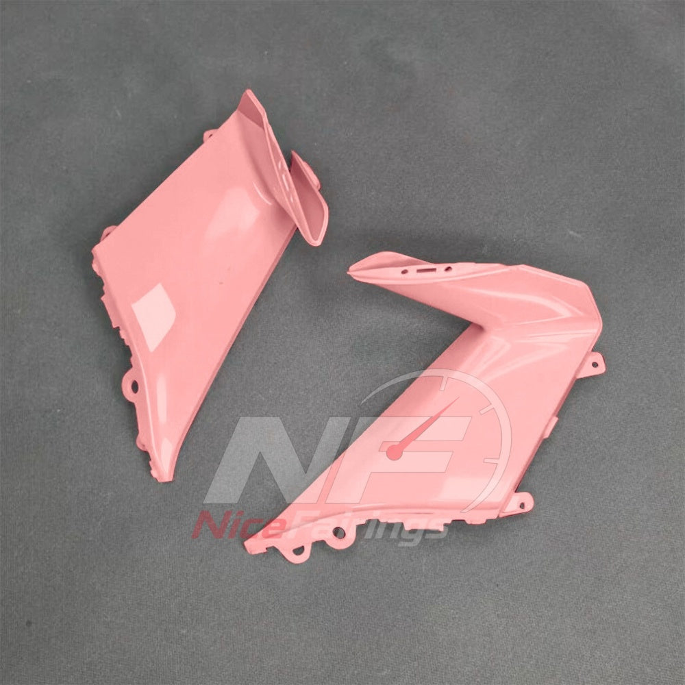For BMW S1000RR 2025-2026 Red Black ABS Fairing Kit with Painted Bodywork and Replacement Panels | NiceFairings - rear angle image