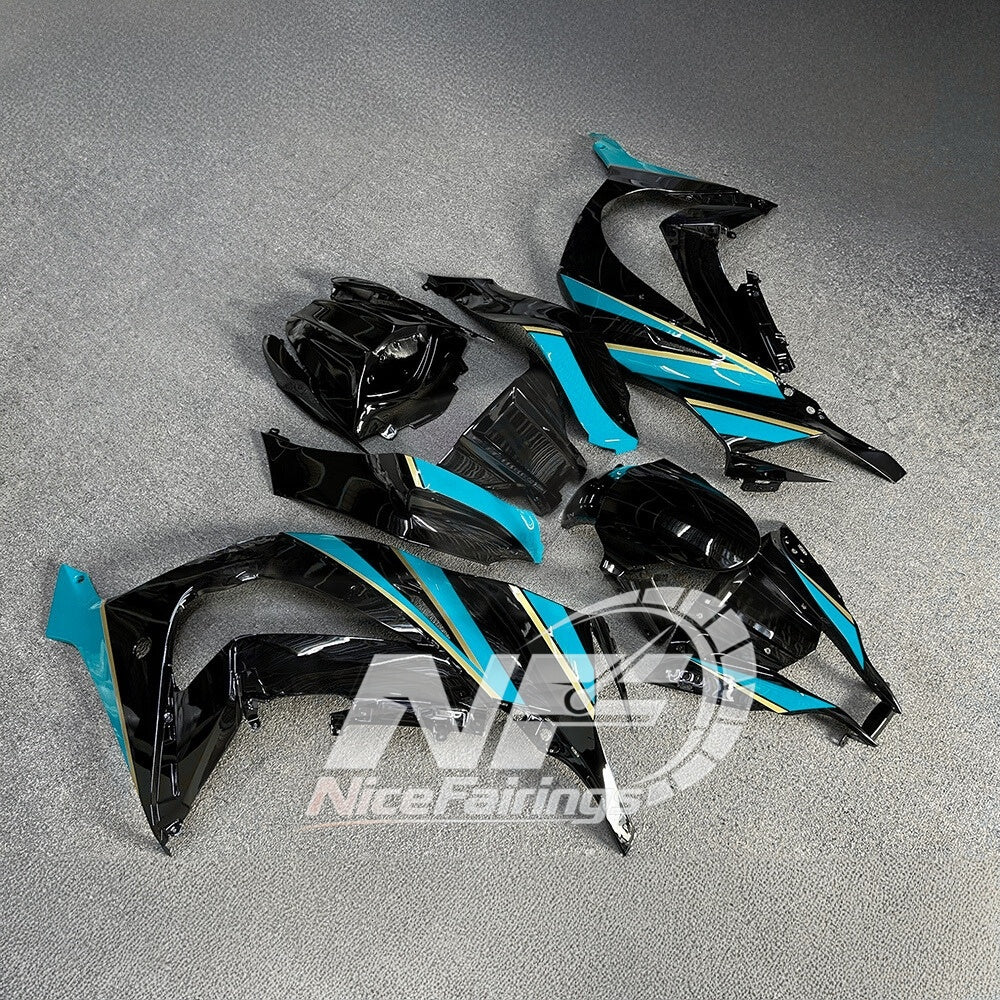 Ninja ZX10R 2011-2015 ABS Body Panels Fairing Set | NiceFairings - rear angle image