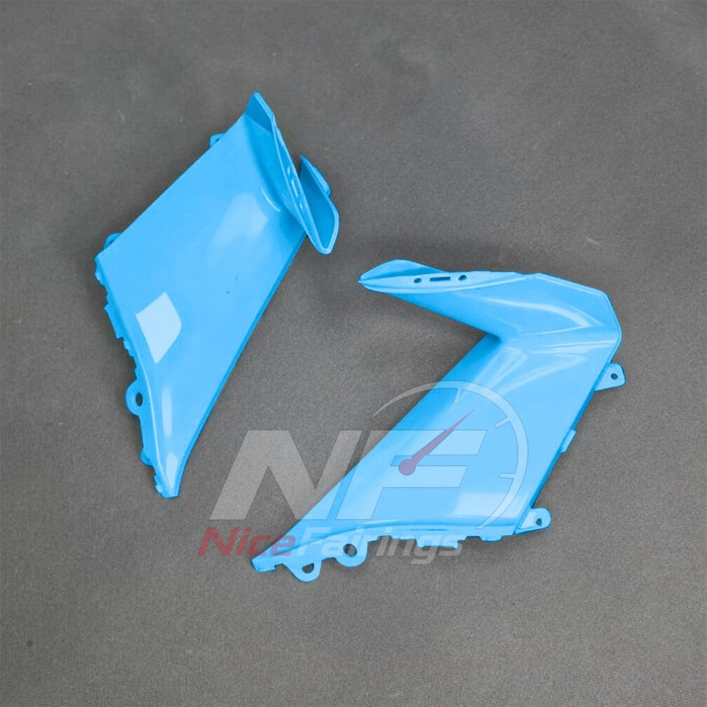 For BMW S1000RR 2025-2026 Blue Black Custom Fairings with ABS Sportbike Plastics and Full Body Kit | NiceFairings - additional angle image