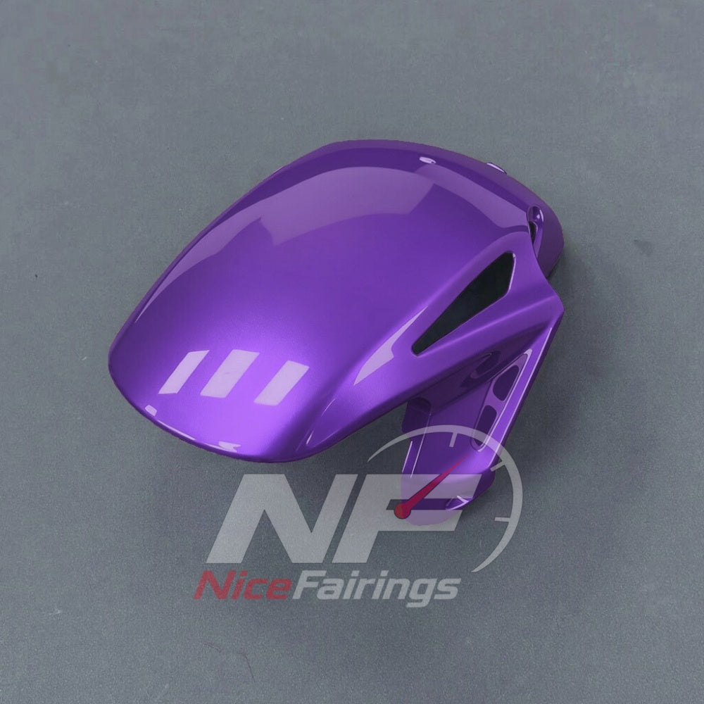 For Honda CBR1000RR-R SP 2024-2026 Purple Black Sportbike Fairing Set with Custom Painted Plastics | NiceFairings - rear angle image