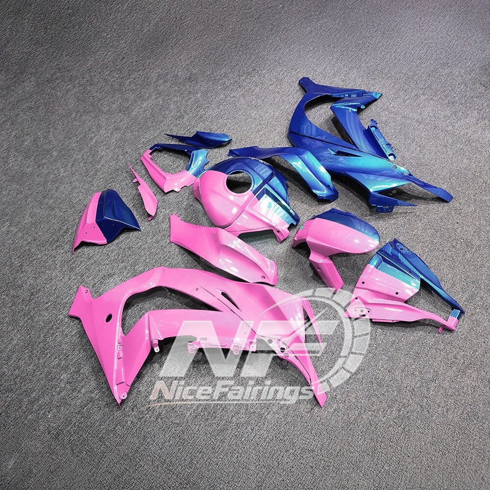 For KAWASAKI Ninja ZX10R 2011-2015 Custom Painted ABS Fairing Kit | NiceFairings - rear angle image