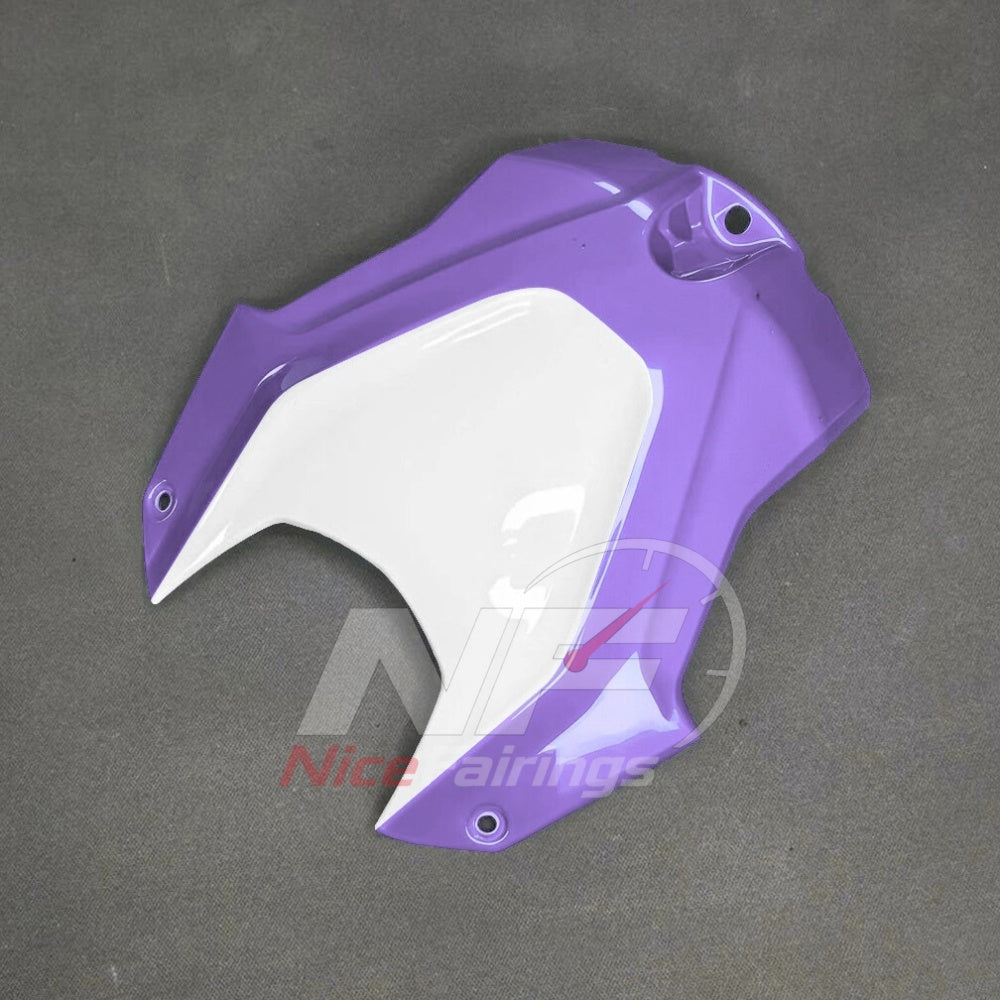 For BMW S1000RR 2025-2026 Purple Black Painted ABS Fairings with Complete Replacement Bodywork | NiceFairings - rear angle image