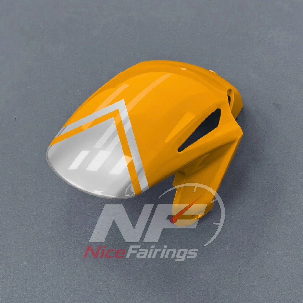 For Honda CBR1000RR-R 2024-2026 Yellow Black Custom Fairings with ABS Sportbike Plastics and Full Body Kit | NiceFairings - rear angle image
