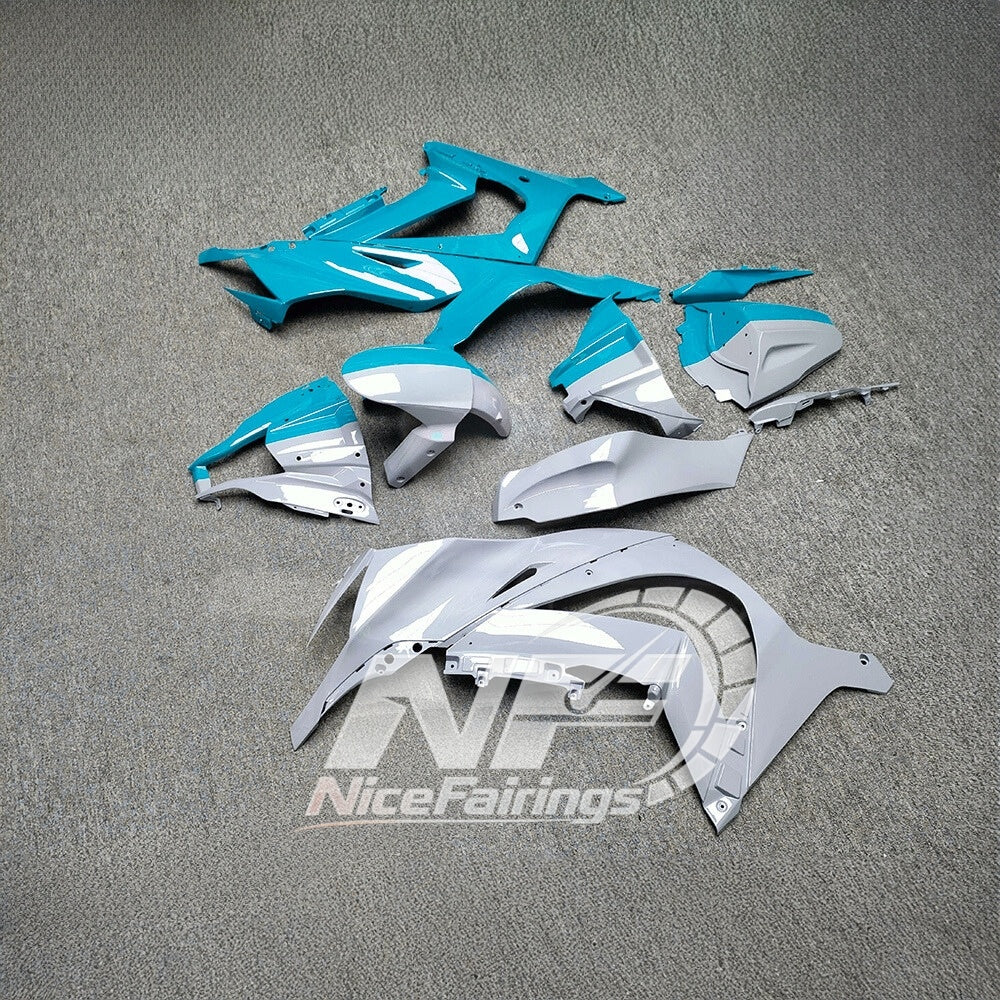 For KAWASAKI Ninja ZX10R 2011-2015 Complete Fairing Set | NiceFairings - rear angle image