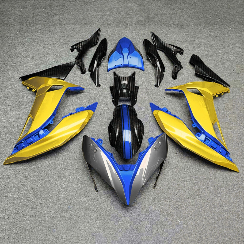 KAWASAKI Ninja 650 ER-6F Full Fairing Kit Style 13 | NiceFairings - rear angle image