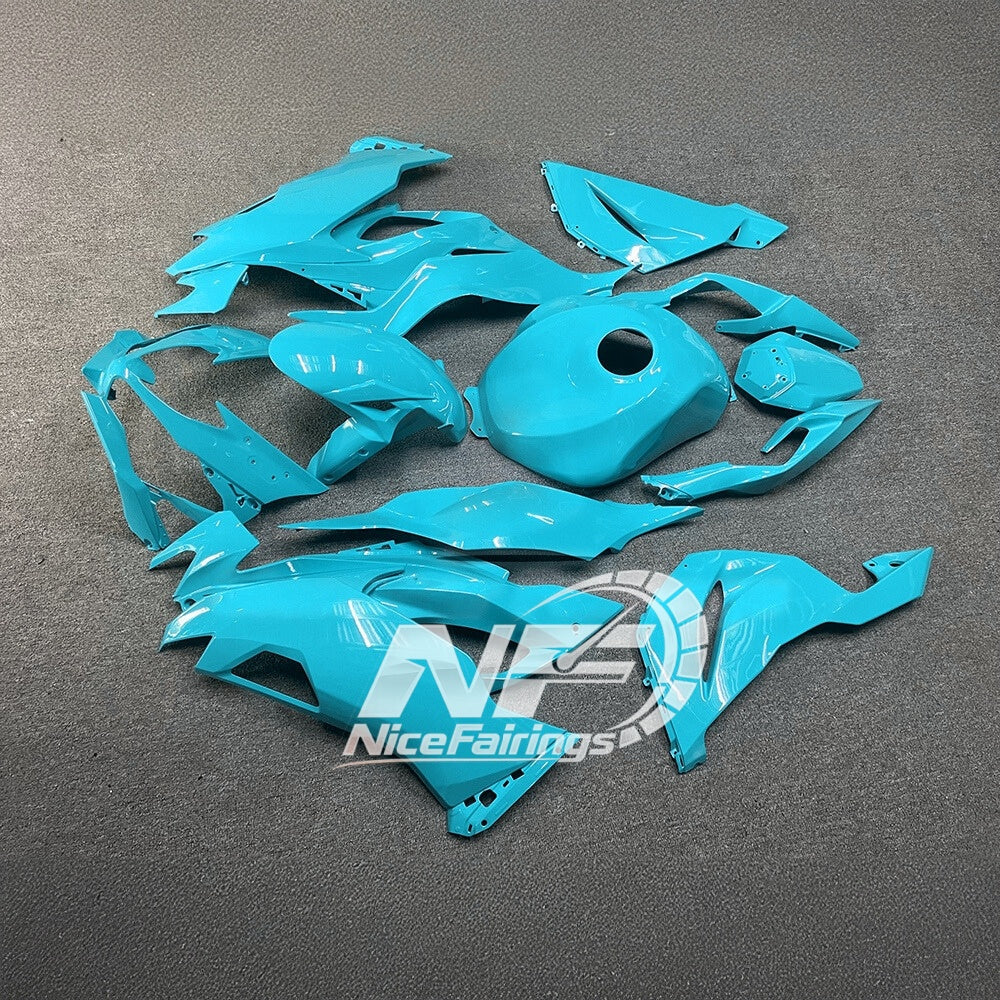 ZX6R 636 2019-2023 Painted Motorcycle Bodywork Track Edition Tank Cover | NiceFairings - rear angle image