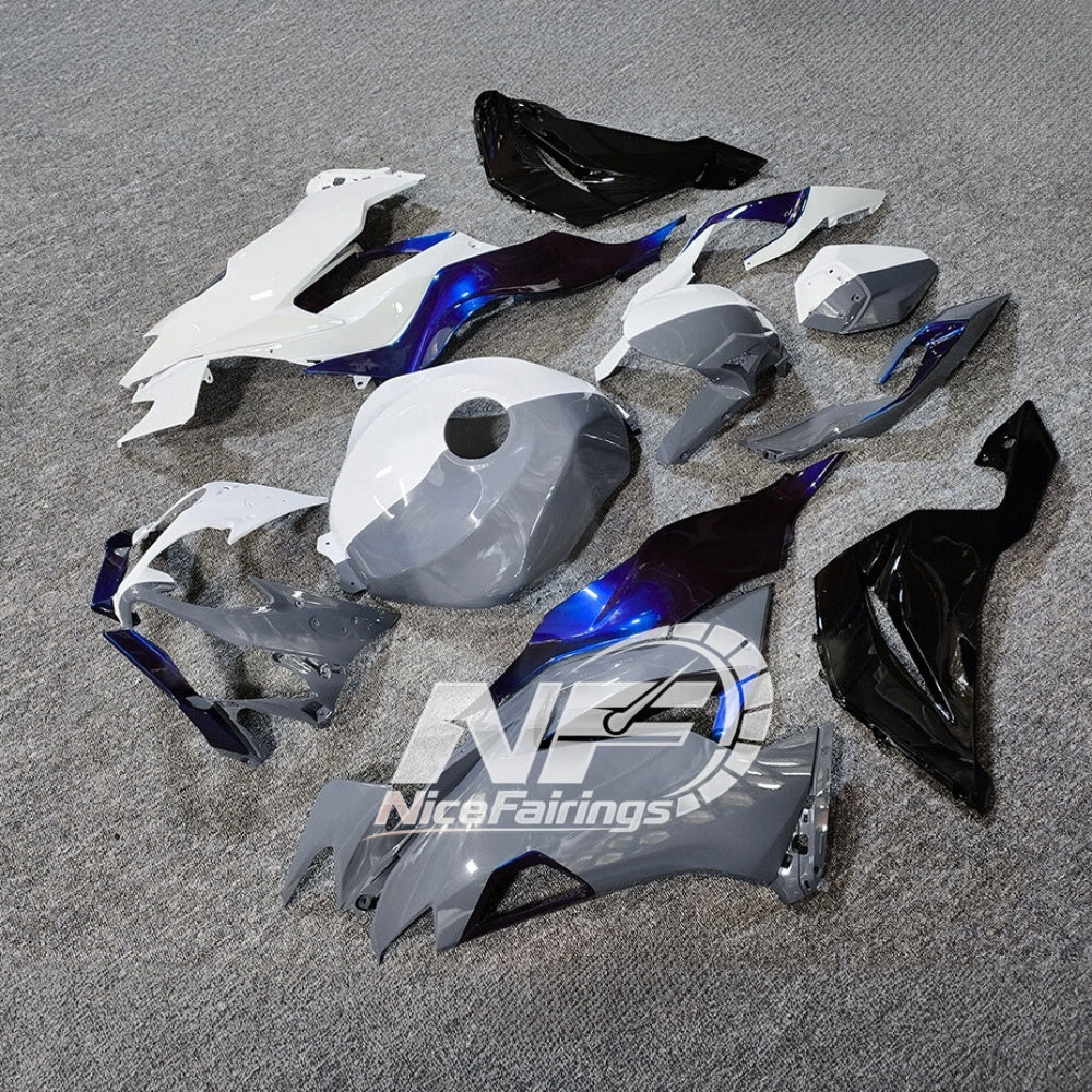 Kawasaki ZX6R 636 2019-2023 ABS Fairing Kit Street Bodywork Tank Cover | NiceFairings - rear angle image