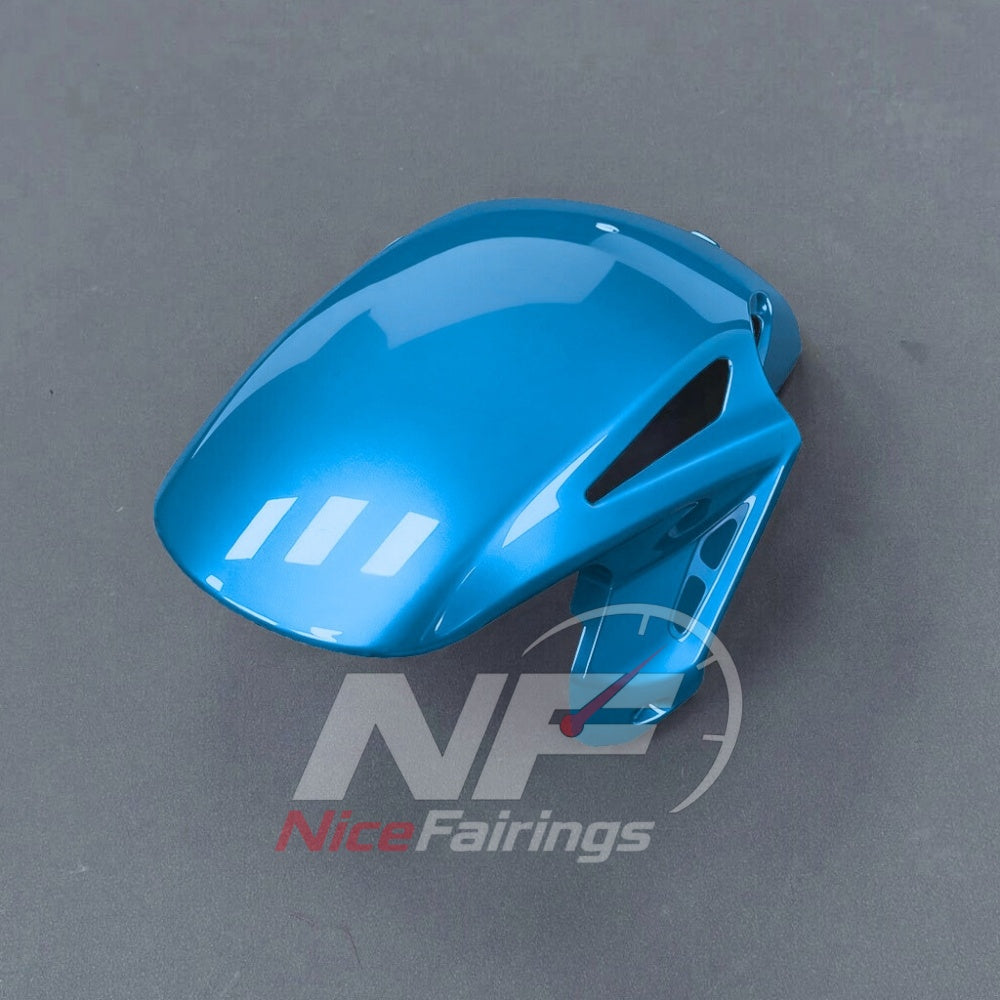 For Honda CBR1000RR-R 2024-2026 Blue Black Custom Fairings with ABS Sportbike Plastics and Full Body Kit | NiceFairings - rear angle image