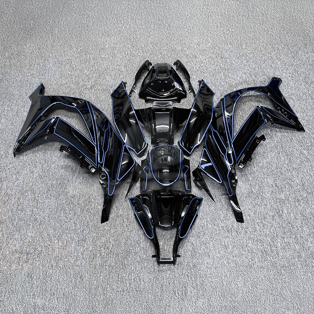 For Ninja ZX10R 2011-2015 Full Motorcycle Bodywork Kit | NiceFairings - rear angle image