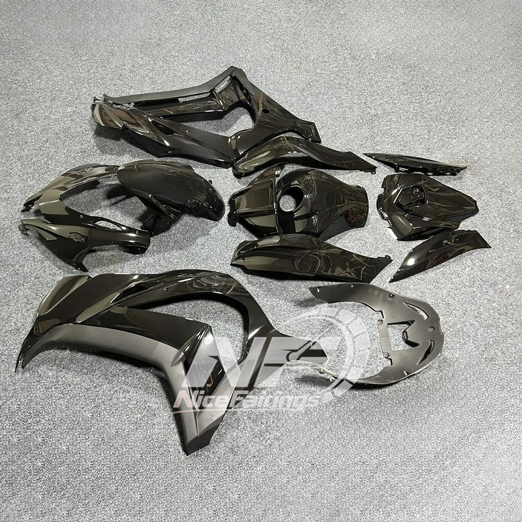 For KAWASAKI ZX10R 2016-2020 Aftermarket Fairing Kit Replacement Plastics | NiceFairings - rear angle image