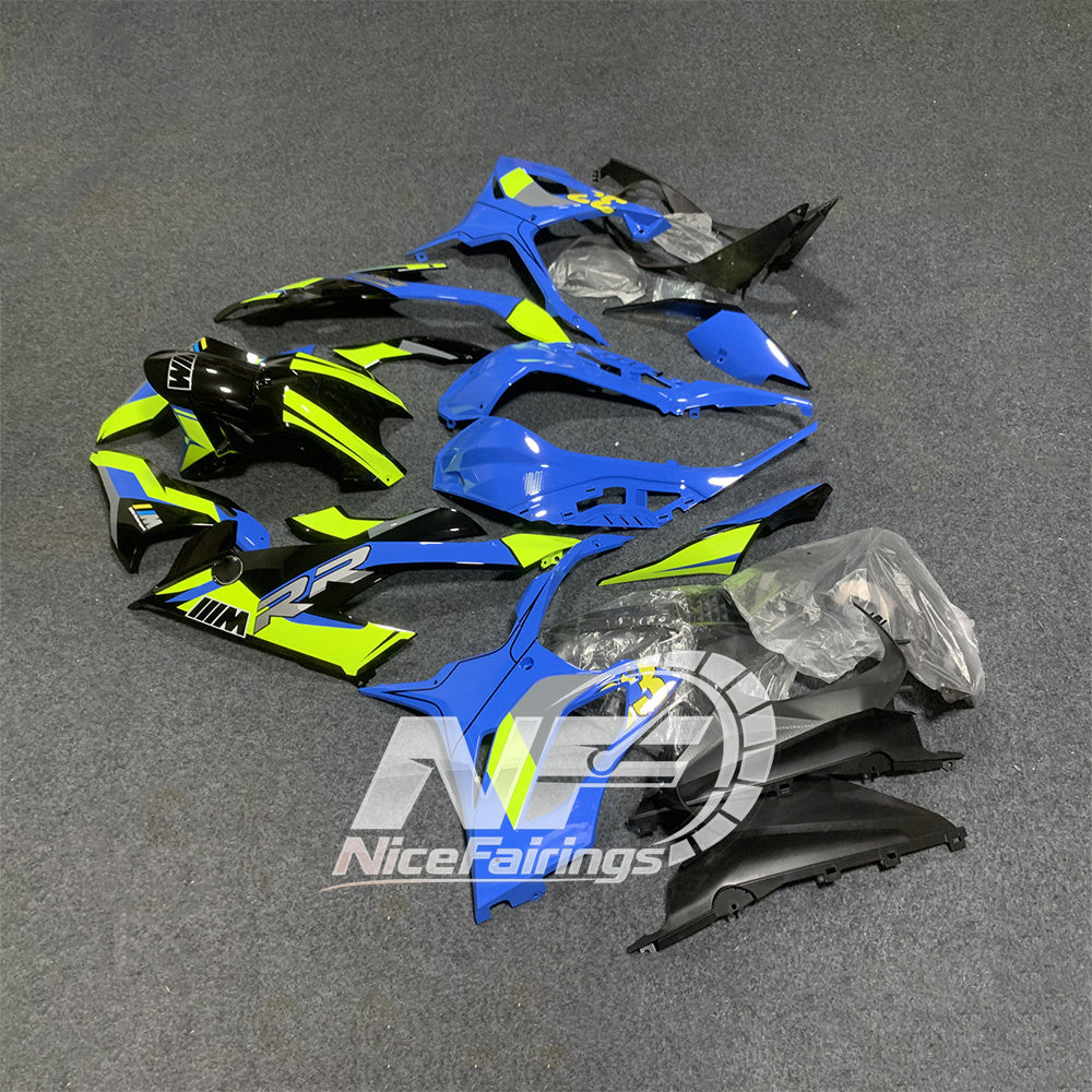 For BMW S1000RR 2019-2022 M Motorsport Motorcycle Fairing Kit, Aftermarket ABS Body Panels | NiceFairings - rear angle image