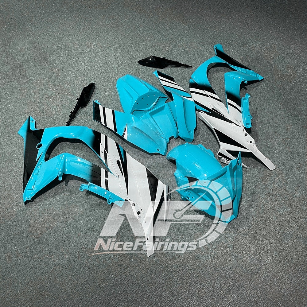 Ninja ZX10R 2011-2015 ABS Body Panels Fairing Set | NiceFairings - rear angle image
