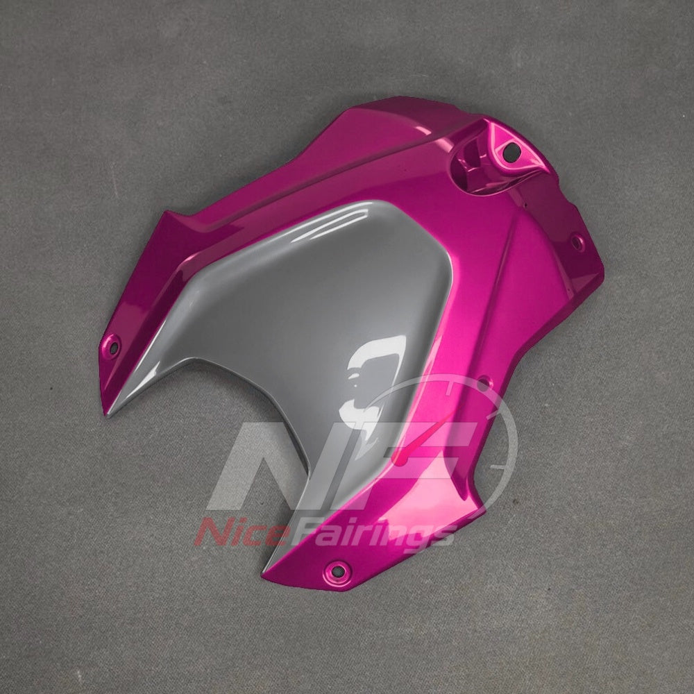 For BMW S1000RR 2025-2026 Pink Black ABS Fairing Kit with Painted Bodywork and Replacement Panels | NiceFairings - rear angle image