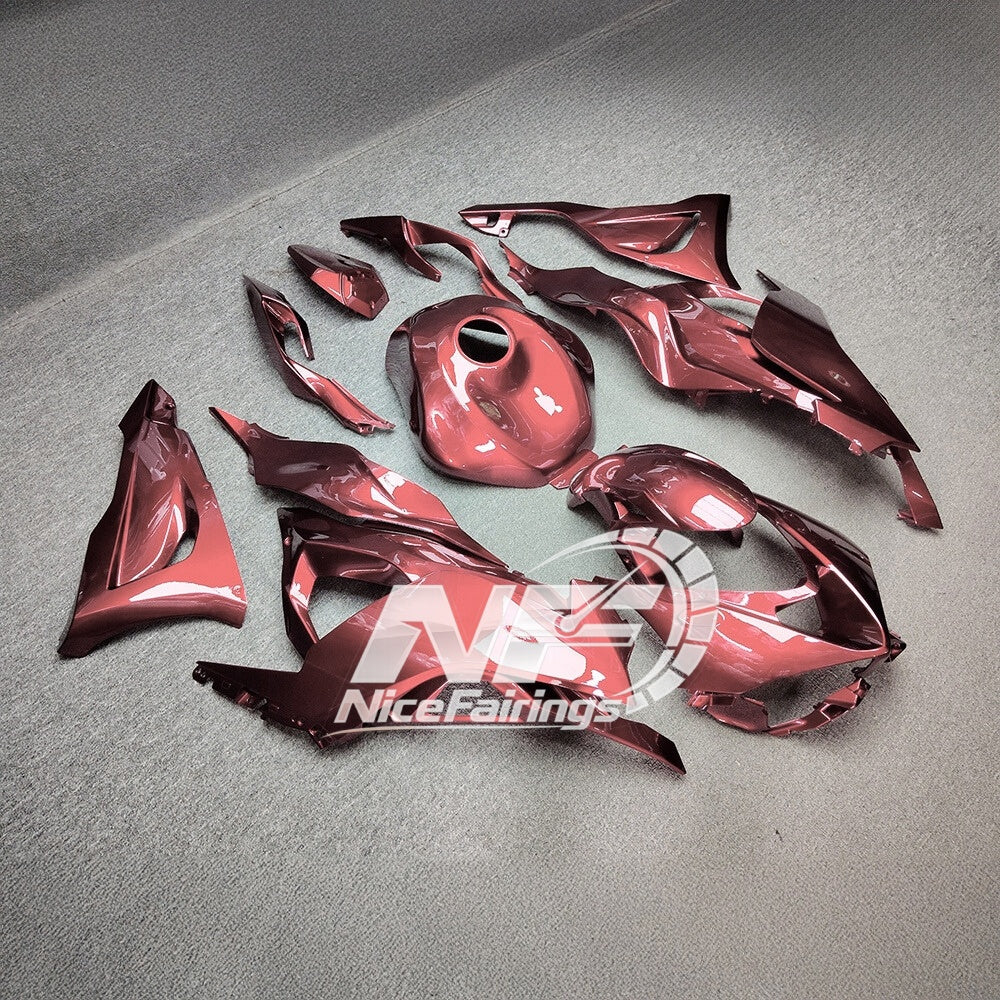 For Kawasaki Ninja ZX-6R 636 2024-2025 Custom Fairings Full Body Kit Tank Cover | NiceFairings - rear angle image