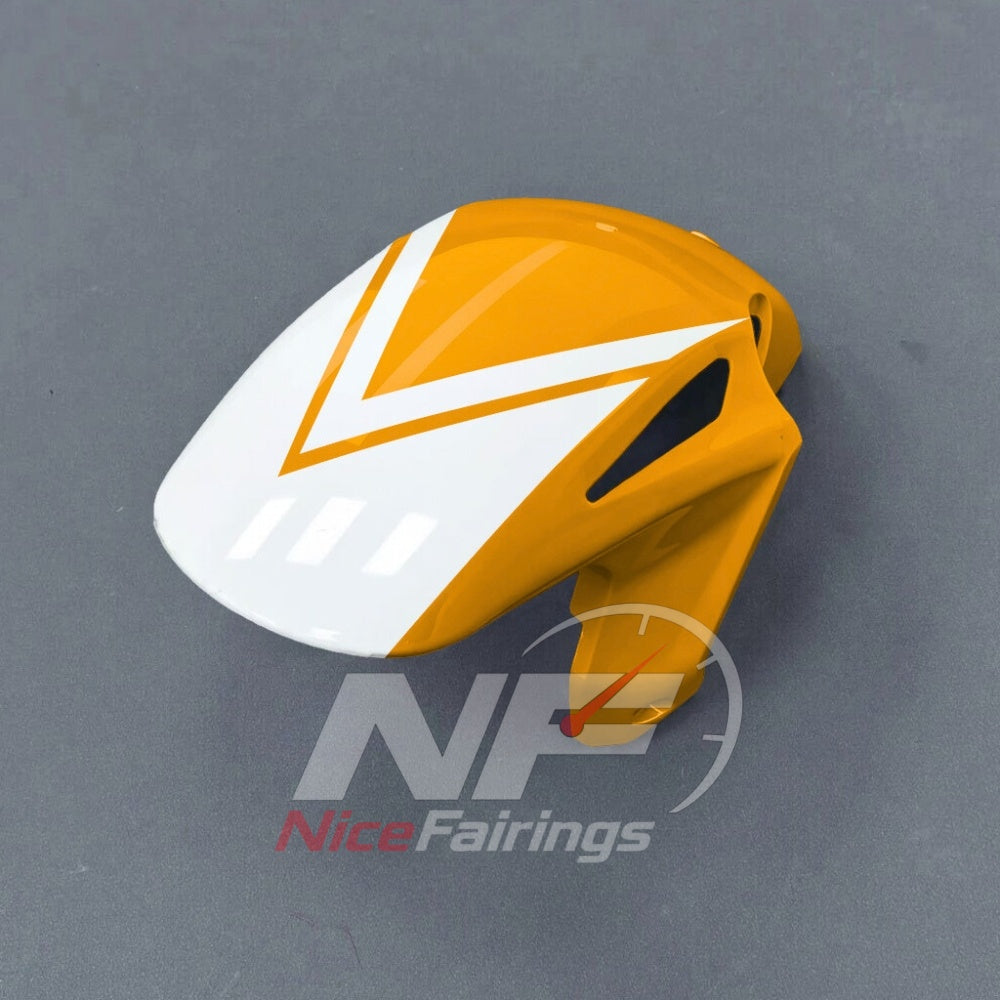 For Honda CBR1000RR-R SP 2024-2026 Yellow Black Motorcycle Fairing Kit with Aftermarket Body Panels | NiceFairings - rear angle image