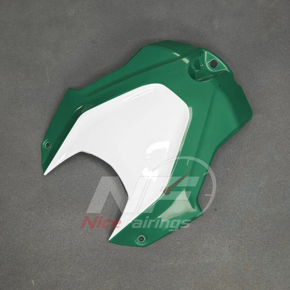 For BMW S1000RR 2025-2026 Green Black ABS Fairing Kit with Painted Bodywork and Replacement Panels | NiceFairings - rear angle image