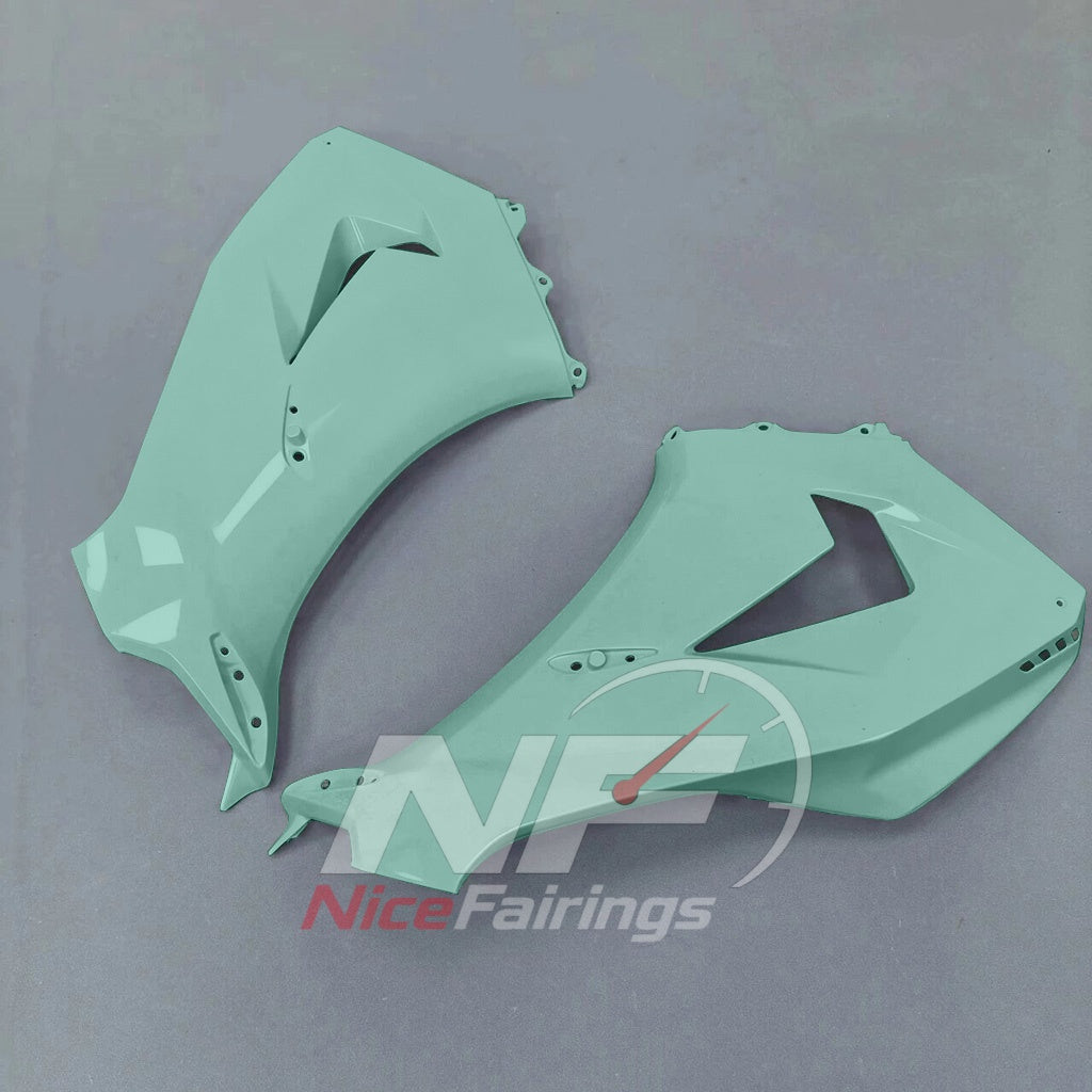 For Honda CBR1000RR-R SP 2024-2026 Green Black Motorcycle Fairing Kit with Aftermarket Body Panels | NiceFairings - rear angle image