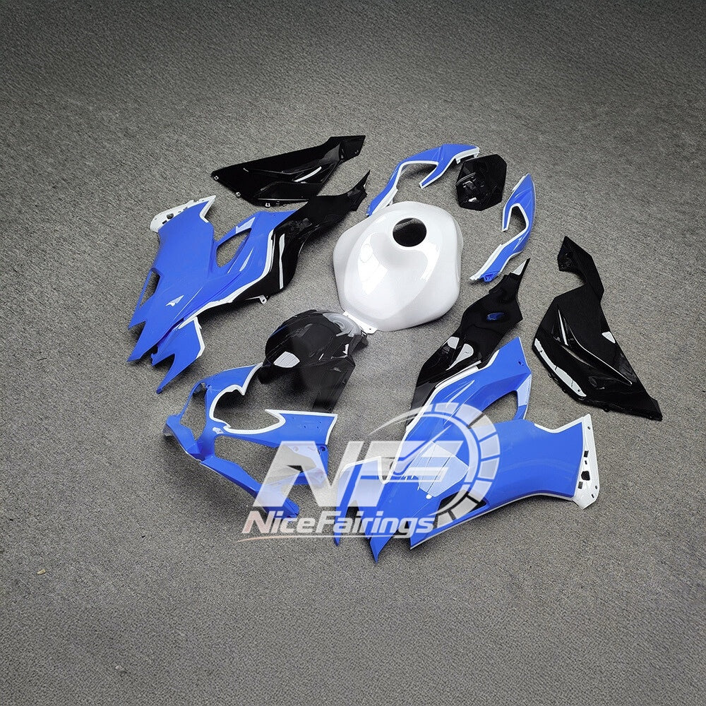 For Kawasaki Ninja ZX-6R 636 2019-2023 Custom Fairings Matte Black Premium Edition | NiceFairings - rear angle image