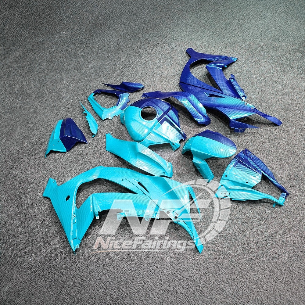 For KAWASAKI Ninja ZX10R 2011-2015 Complete Fairing Set | NiceFairings - rear angle image