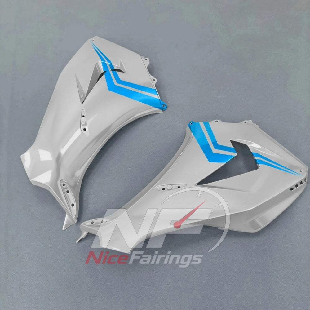For Honda CBR1000RR-R SP 2024-2026 Blue Black ABS Fairing Kit with Painted Bodywork and Replacement Panels | NiceFairings - rear angle image