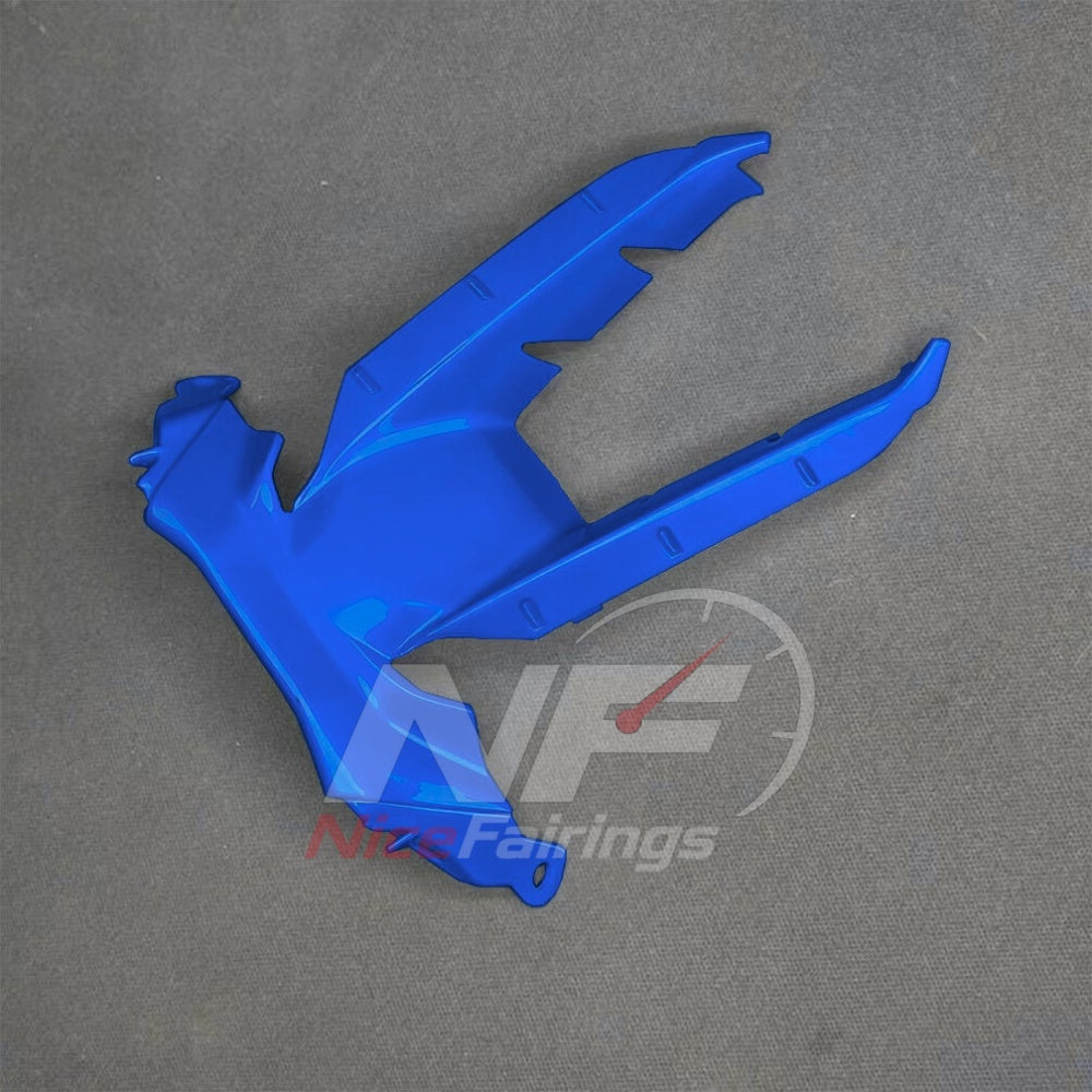 For BMW S1000RR 2025-2026 Blue Black Sportbike Fairing Set with Custom Painted Plastics | NiceFairings - rear angle image