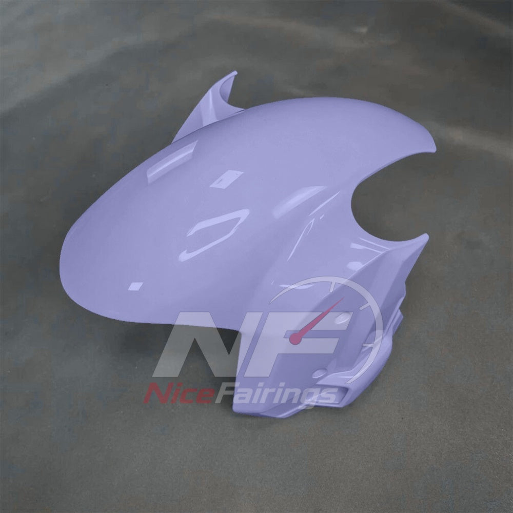For BMW S1000RR 2025-2026 Purple Black ABS Body Kit with Street and Track Fairing Panels | NiceFairings - rear angle image