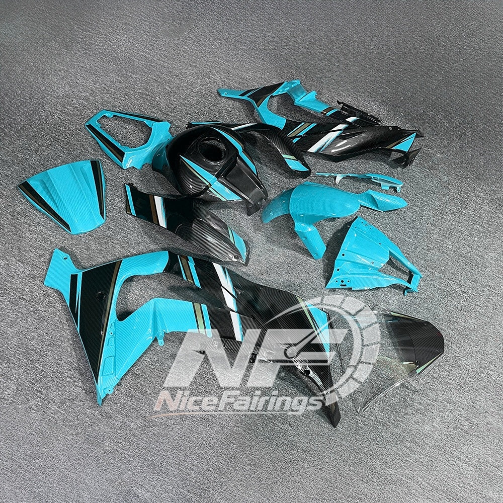 Ninja ZX10R 2011-2015 ABS Body Panels Fairing Set | NiceFairings - rear angle image
